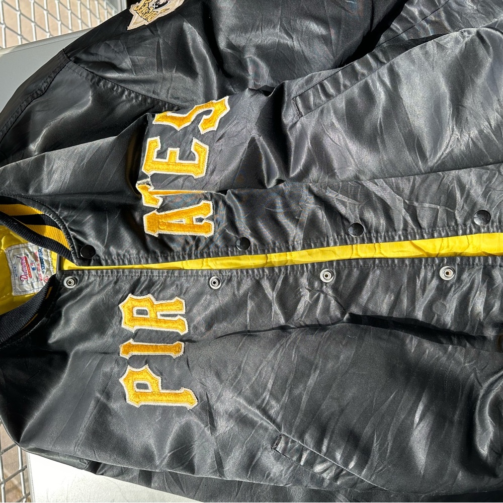 Black and Yellow Pirates Jacket